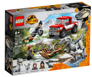 76946 LEGO Jurassic World Dominion Blue & Beta Velociraptor Capture