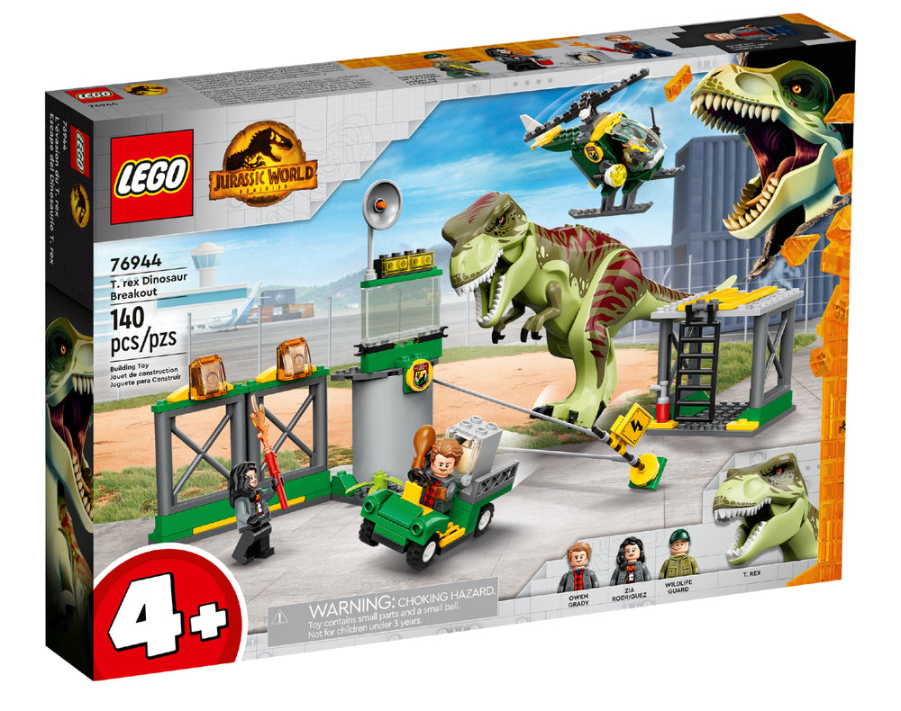 76944 LEGO Jurassic World Dominion T. rex Dinosaur Breakout