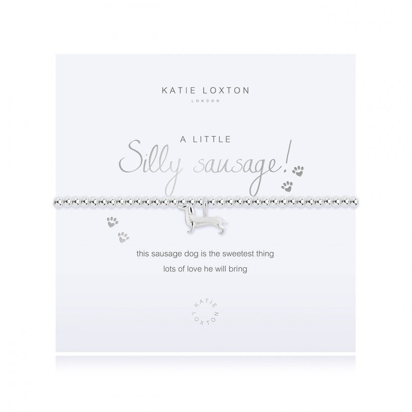 Katie Loxton A Little Silly Sausage Bracelet KLJ3472