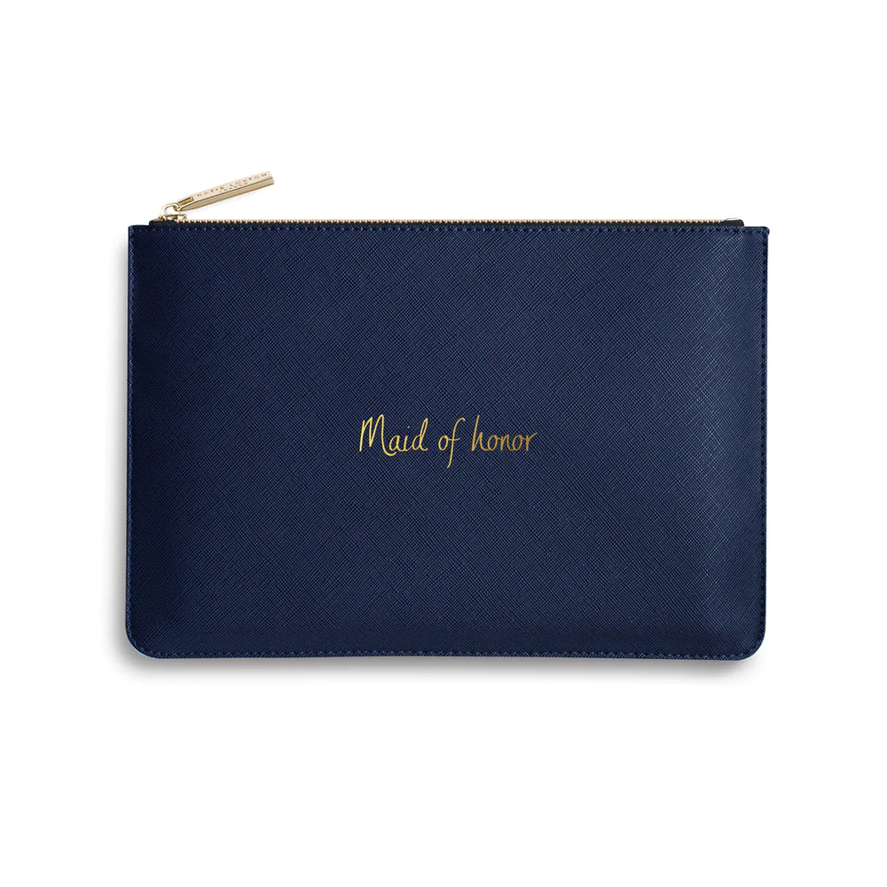 Katie Loxton Perfect Pouch Maid of Honor Navy KLB1080