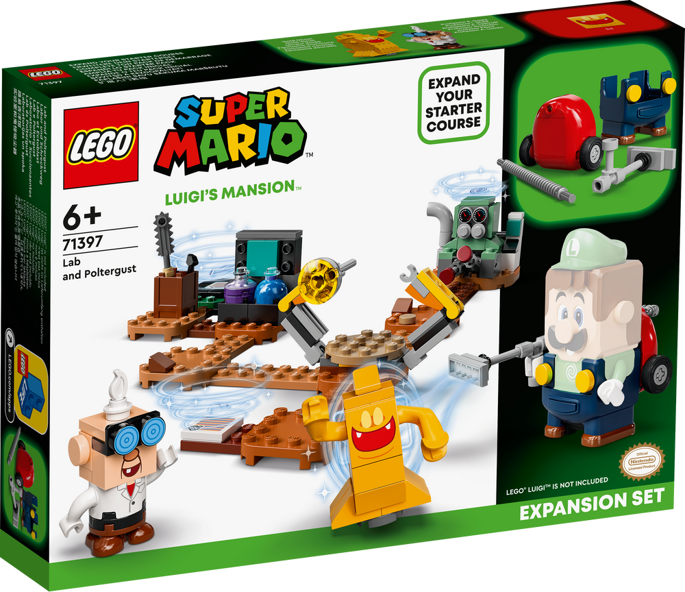 LEGO Luigi's Mansion Lab & Poltergust 71397