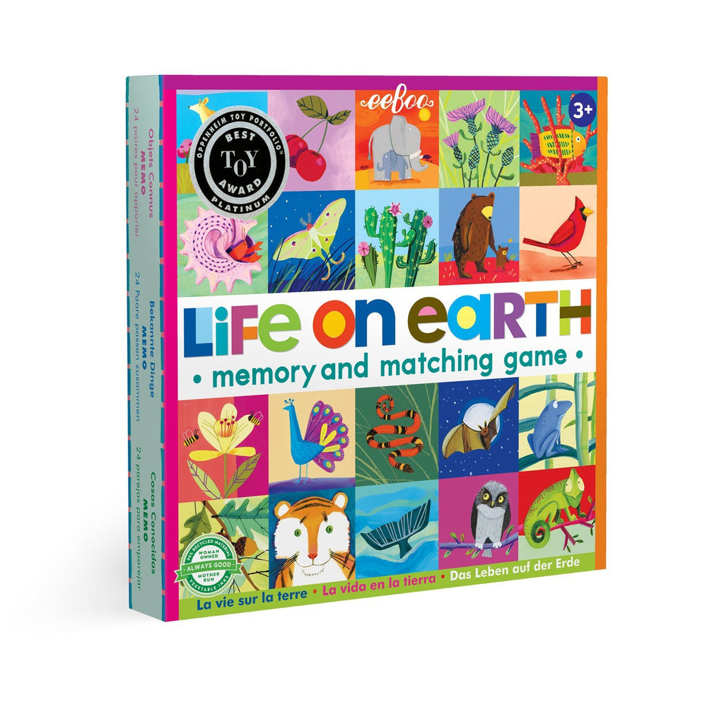Life On Earth Memory And Matching Game