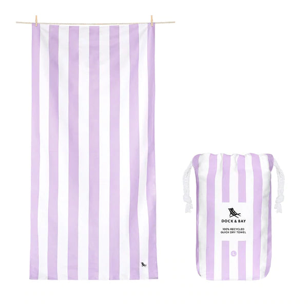 
            
                Load image into Gallery viewer, Dock &amp;amp; Bay Large Quick-Dry Towel-Lombok Lilac
            
        