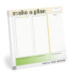 Make A Plan Sticky Paper Mousepad