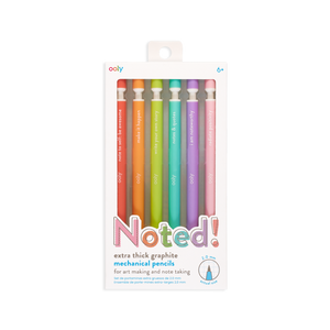 
            
                Load image into Gallery viewer, Noted! Graphite Mechanical Pencils (Set of 6)
            
        