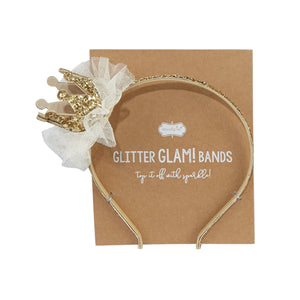 
            
                Load image into Gallery viewer, Mudpie Glitter Glam! Bands - Ivory
            
        