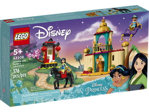 
            
                Load image into Gallery viewer, LEGO Disney Jasmine And Mulan&amp;#39;s Adventure 43208
            
        