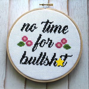 No Time For Bullsh*t Stitch Kit