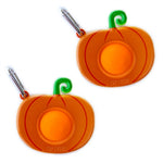 Pop Fidgety Pumpkin Keychain