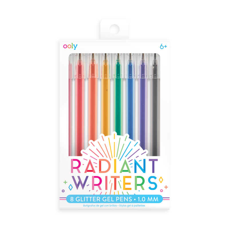 Radiant Writers Gel Pens (Set of 8)