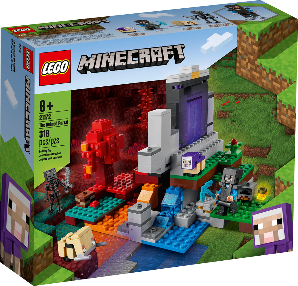 LEGO Minecraft The Ruined Portal 21172