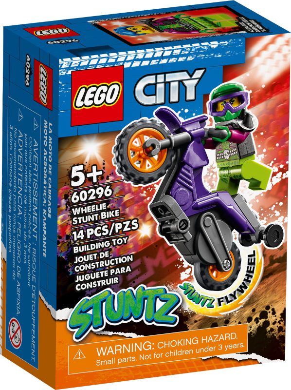 
            
                Load image into Gallery viewer, Lego City Wheelie Stunt Bike 60296
            
        